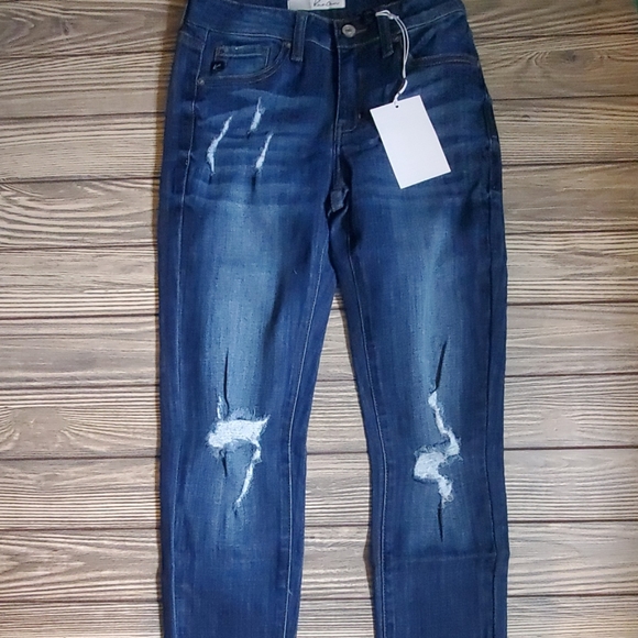 Kan Can Distress Jeans Size 25 - Picture 2 of 5